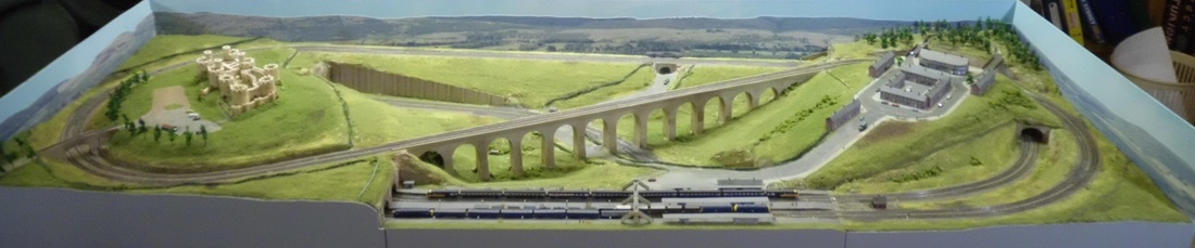 Sarum Bridge, a T Gauge Model Railway layout, more-or-less complete as 